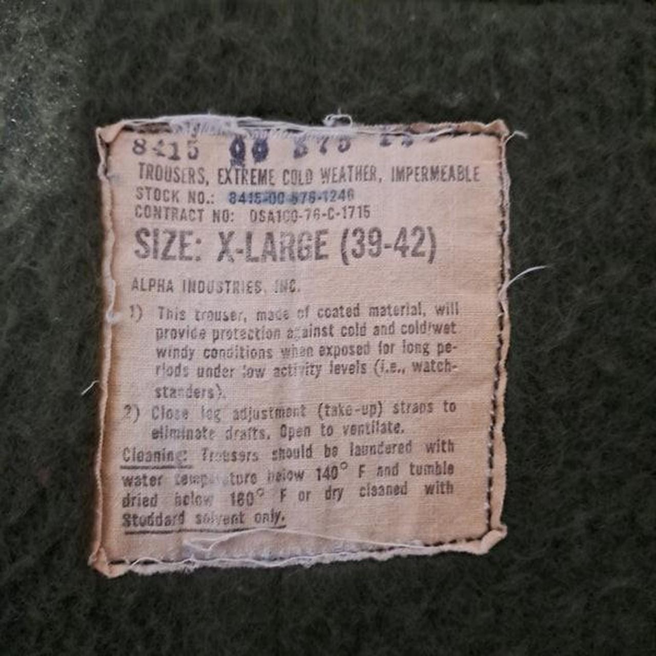 Trousers | Men XL Vintage Military Waterproof Pants