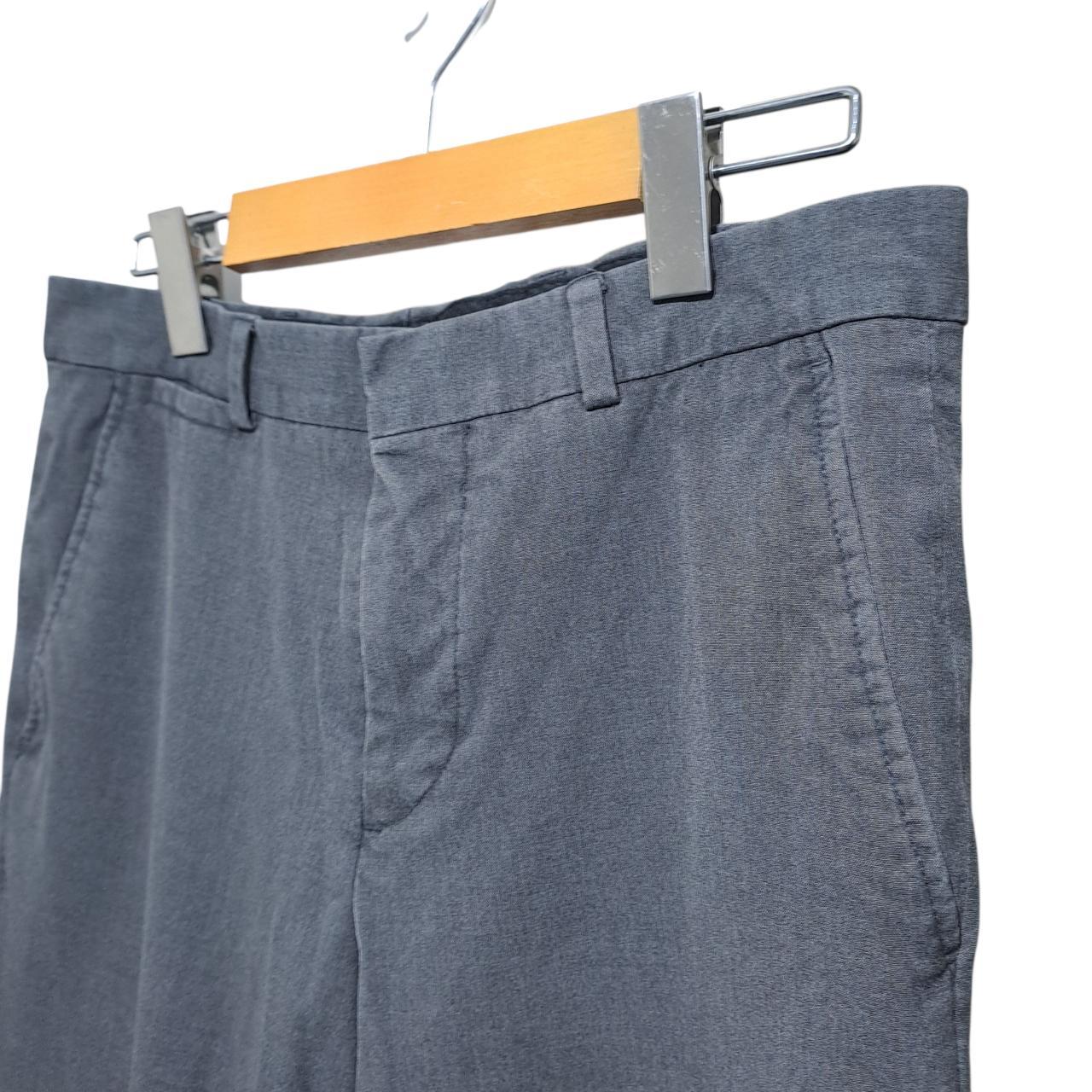 Trousers | Men's Grey Super Slim Slacks, Waist 30 in, Short Inseam