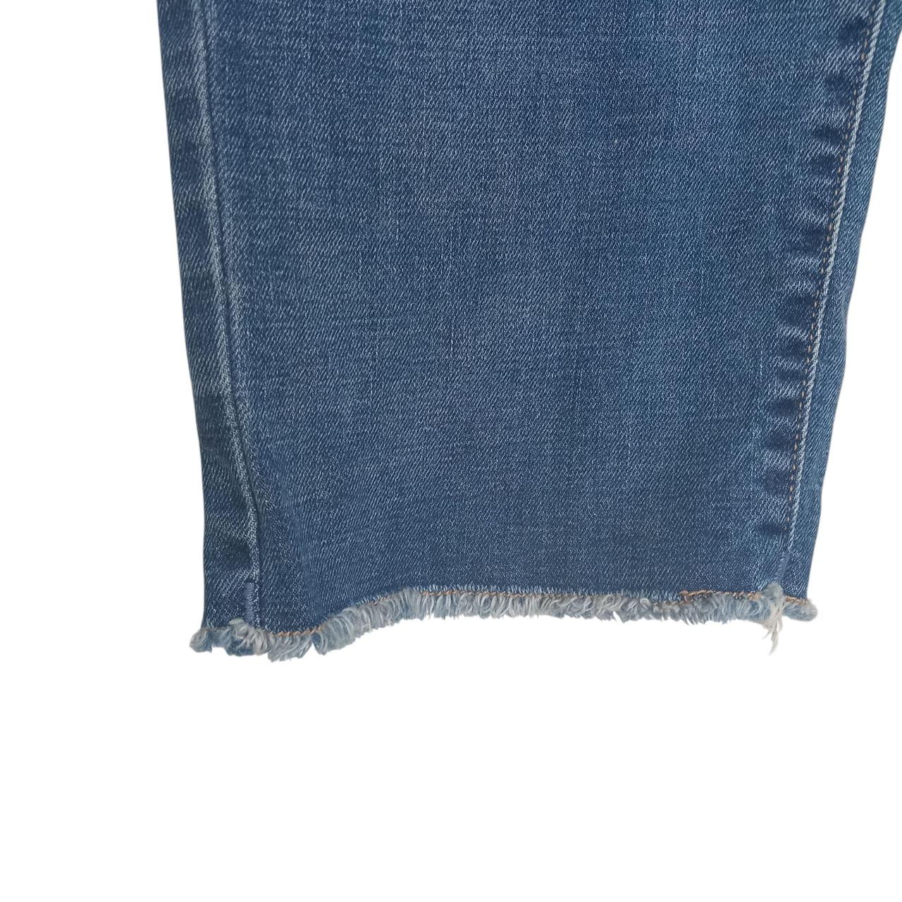 Jeans | Women Distressed Cropped Length Plus Size