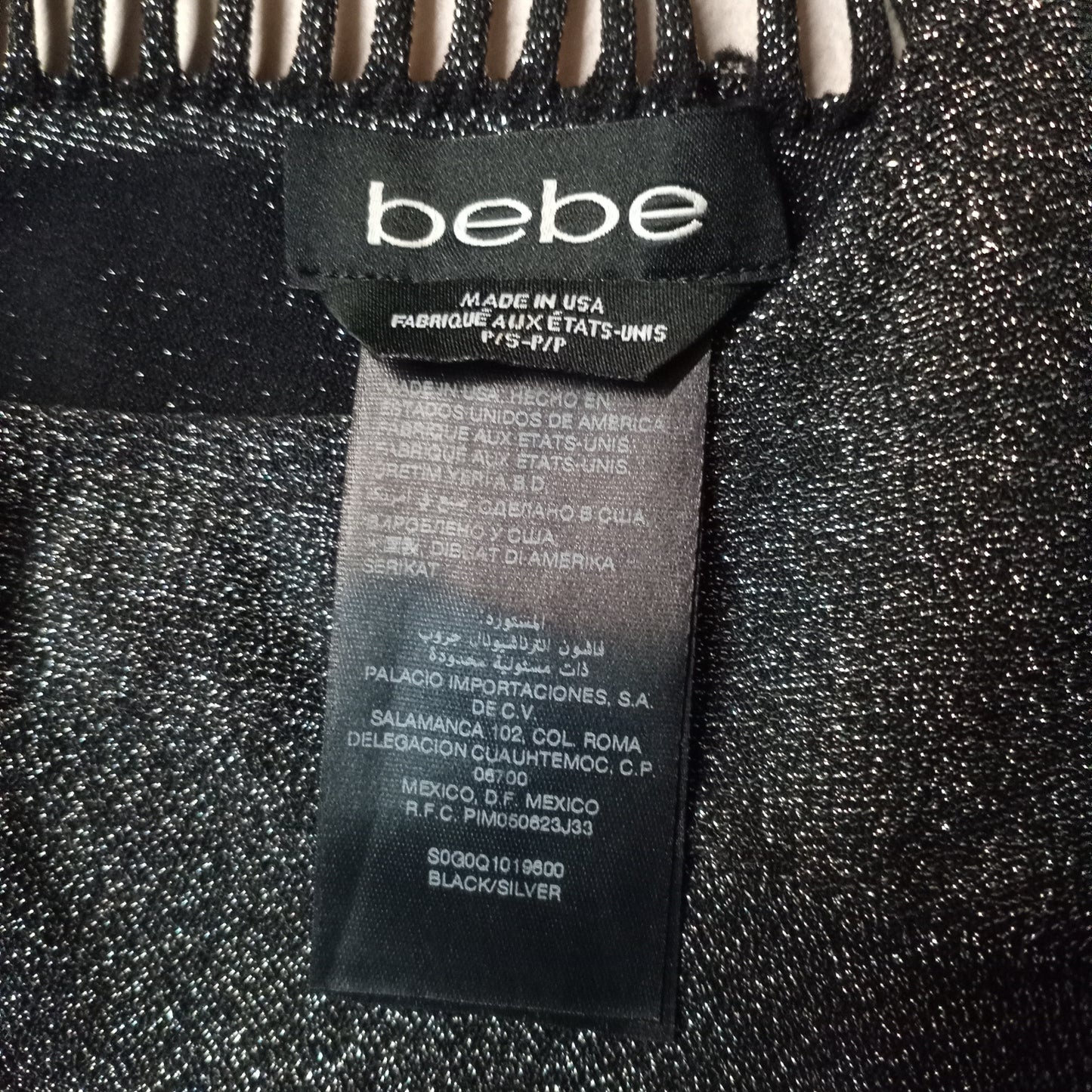 Dress | Women UK 8-10 Metallic Bodycon Mini Dress