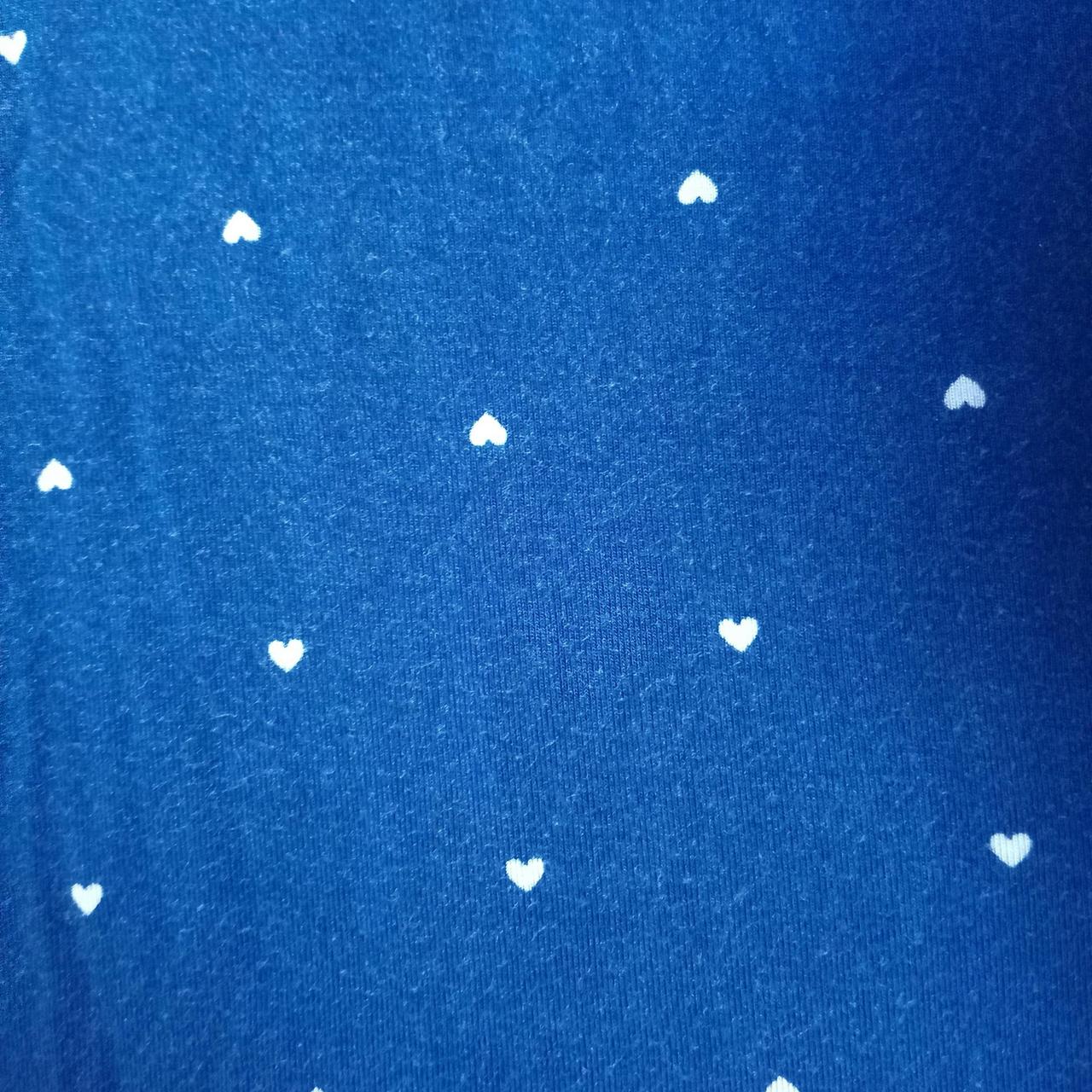 One-Piece | Women Medium Navy Heart Print Jumpsuit Elastic Waist