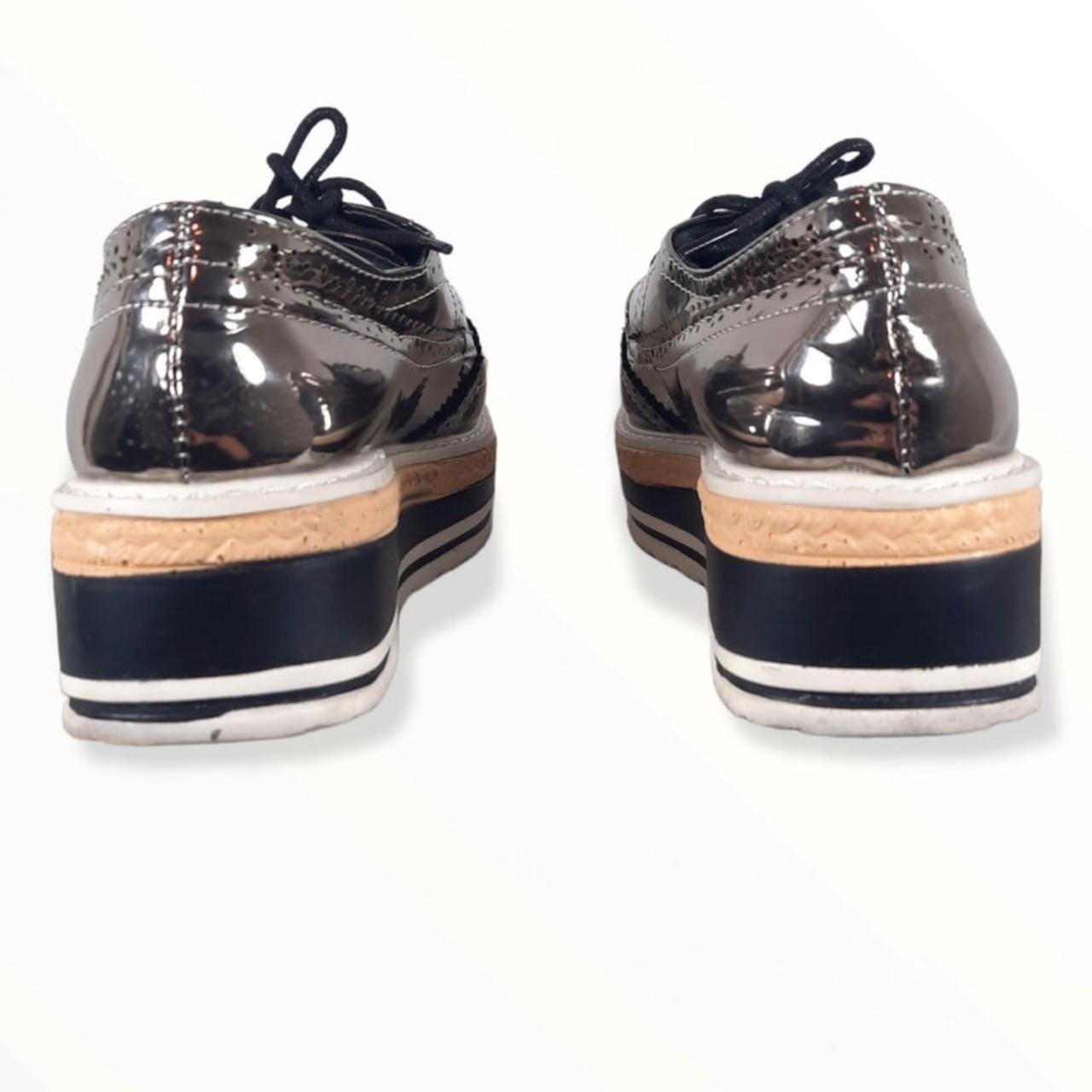 Footwear | Women UK2 Metallic Coloured Brogues