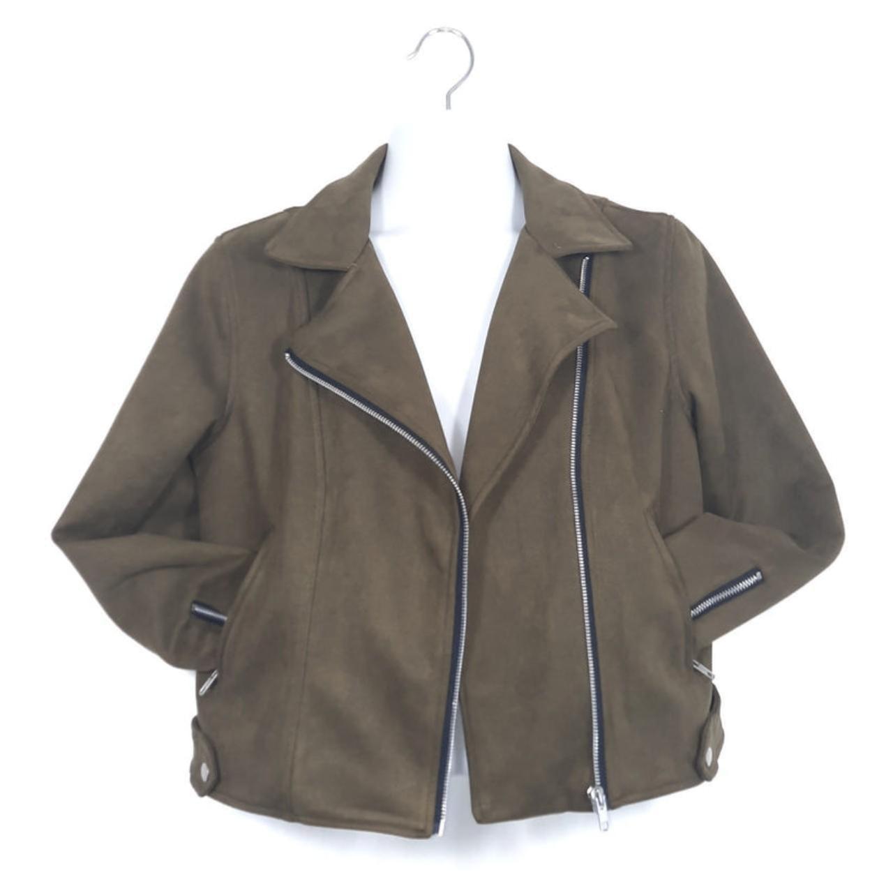 Jacket | Women Medium Green Crop Bolero Top