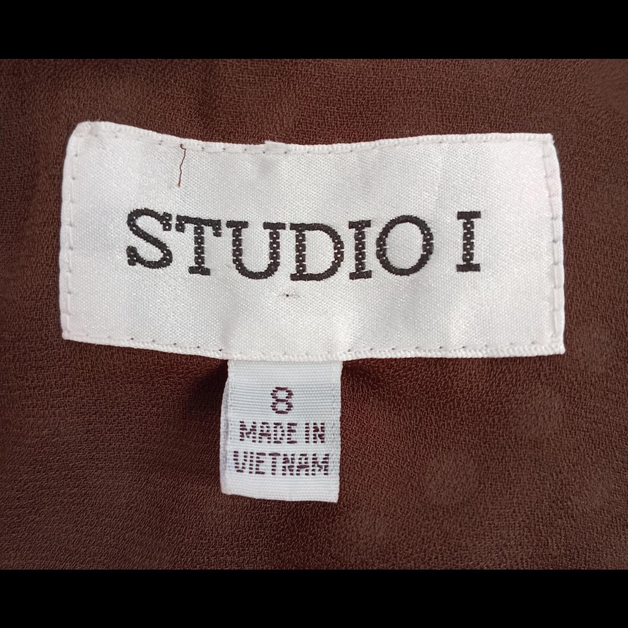 Dress | Women Medium Polka Dots Brown Midi Dress