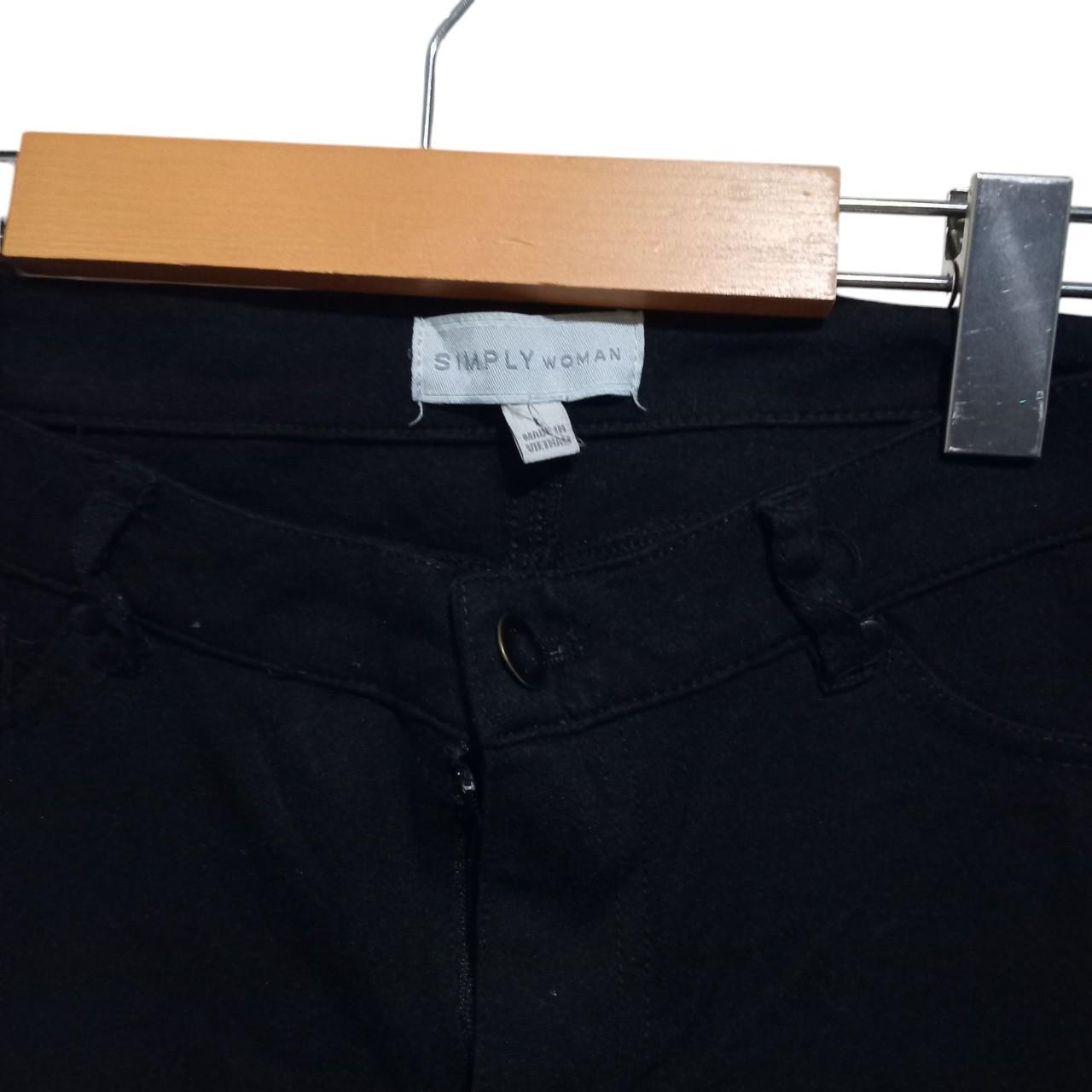 Trousers | Women Slim Fit with Turquoise "O" Design Large