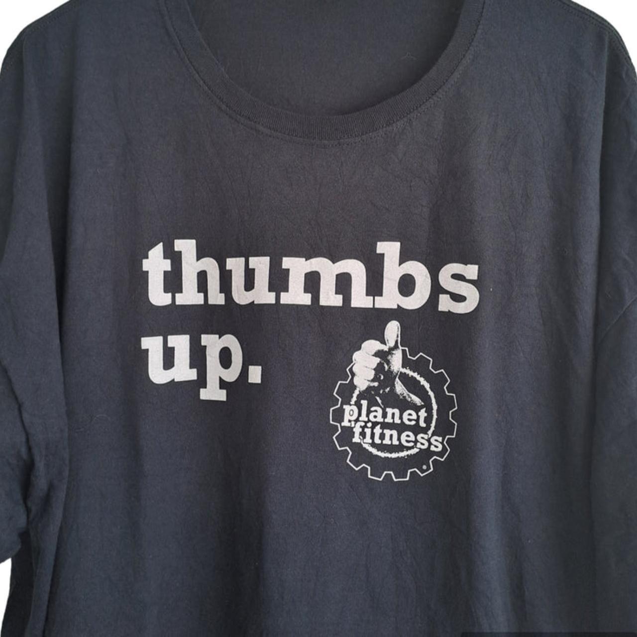 T-shirt | Unisex 3XL Black Thumbs Up Shirt