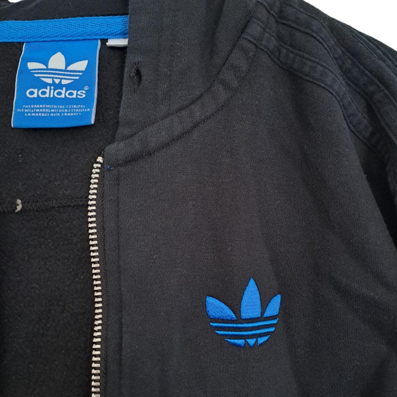 Hoodie | Women XS Black Adidas Zip-up Jumper