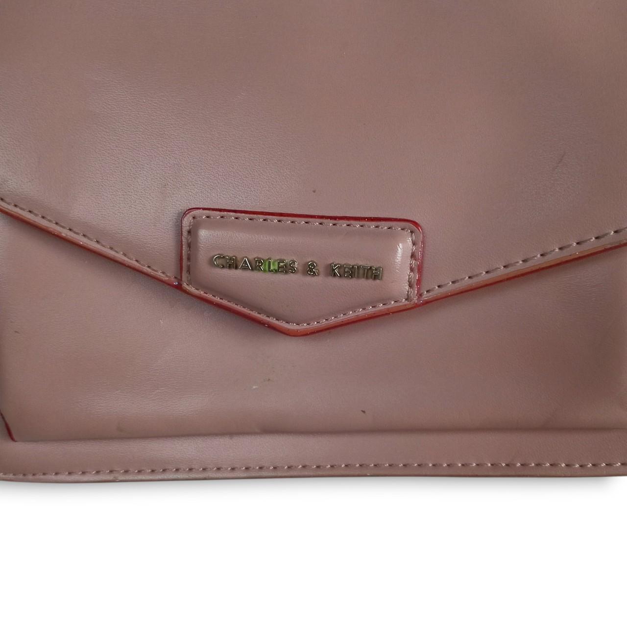 Bag | Women's Dusty Pink Chic & Versatile Charles & Keith Envelope Satchel
