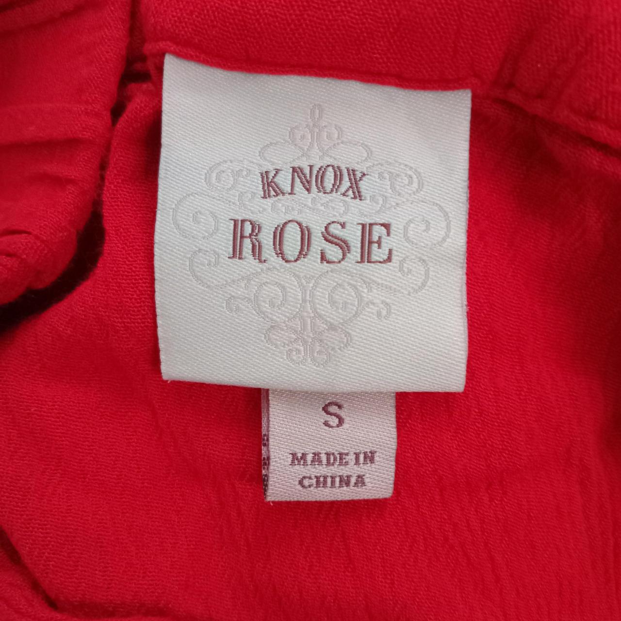 Dress | Women UK8 Red A-Line Maxi