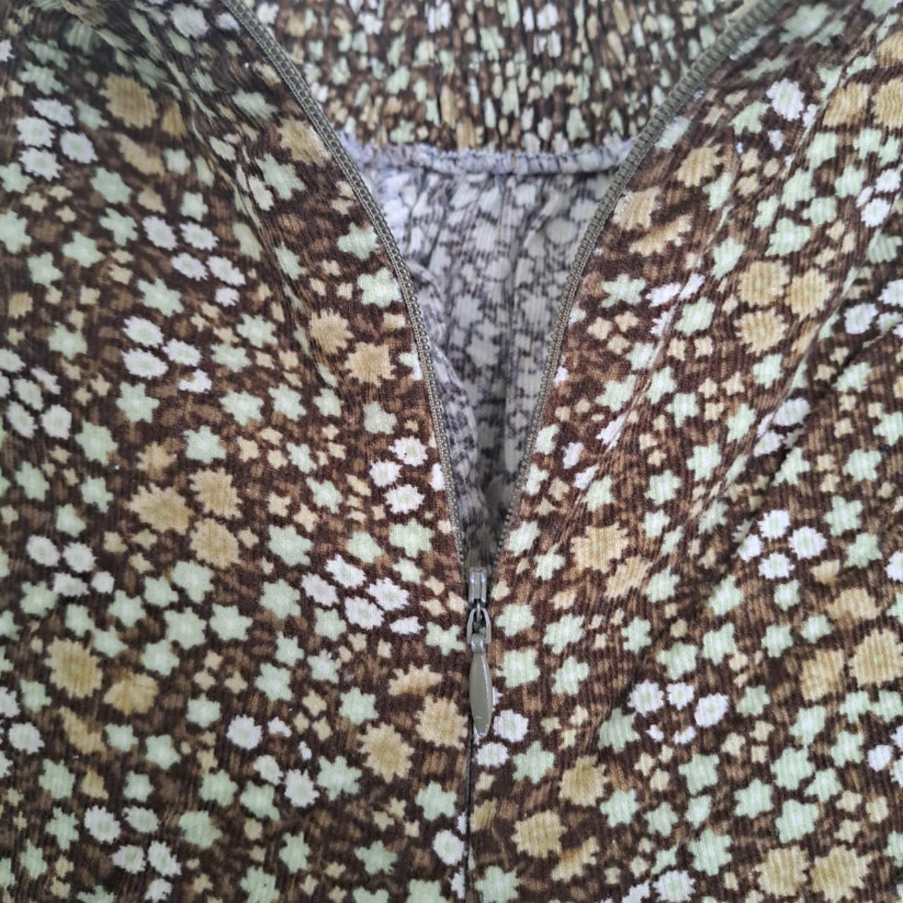 Trousers | Women Medium UK12 to UK 14 Pants With Small Floral Print Comfortable Fit