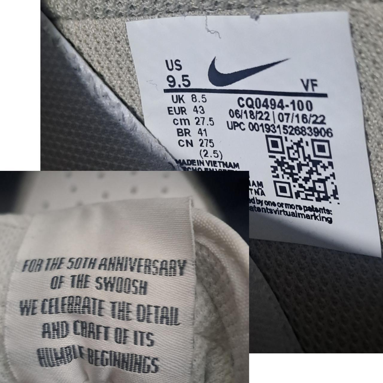 Footwear | Unisex Nike Grey Air Force 1 UK8.5