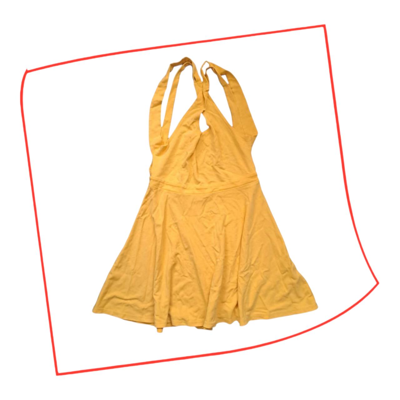 Crop Top | Women Medium Size 12 Yellow Top