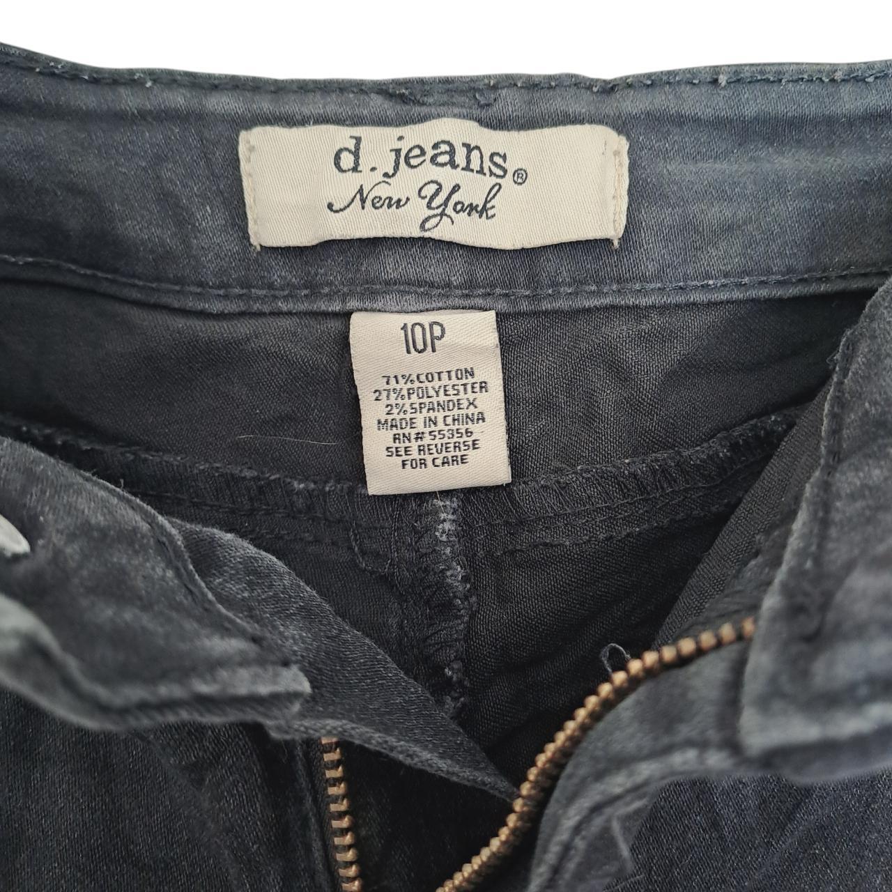 Jeans | Women Medium UK12 Vintage Black Grey Zip Fly
