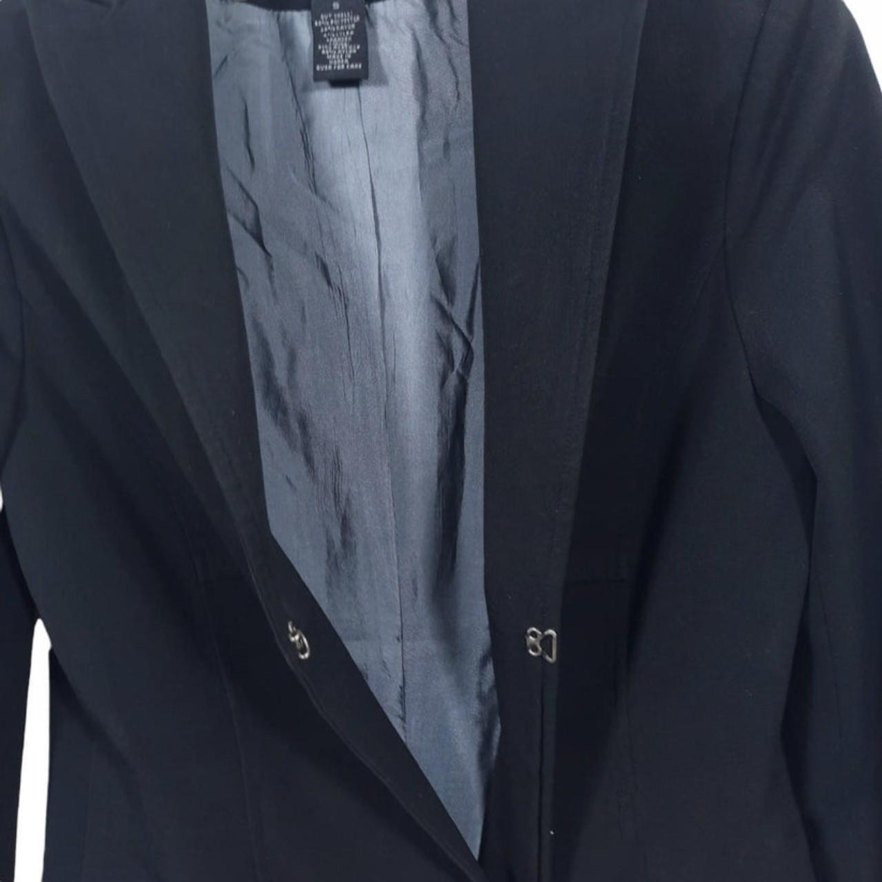 Blazer | Women Extra Small Size 8 Elegant Black