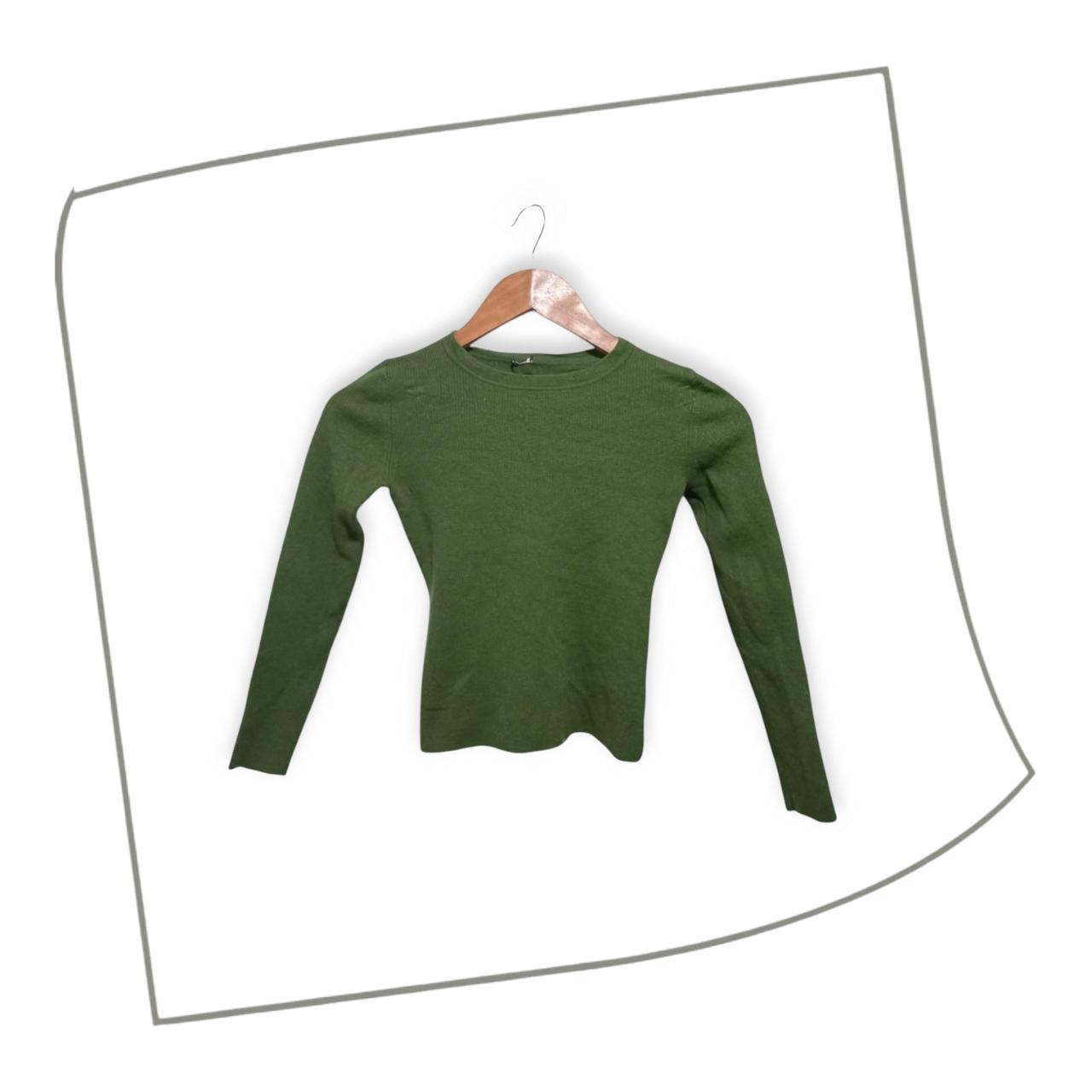 Shirt | Kid's Green Long Sleeves XXS