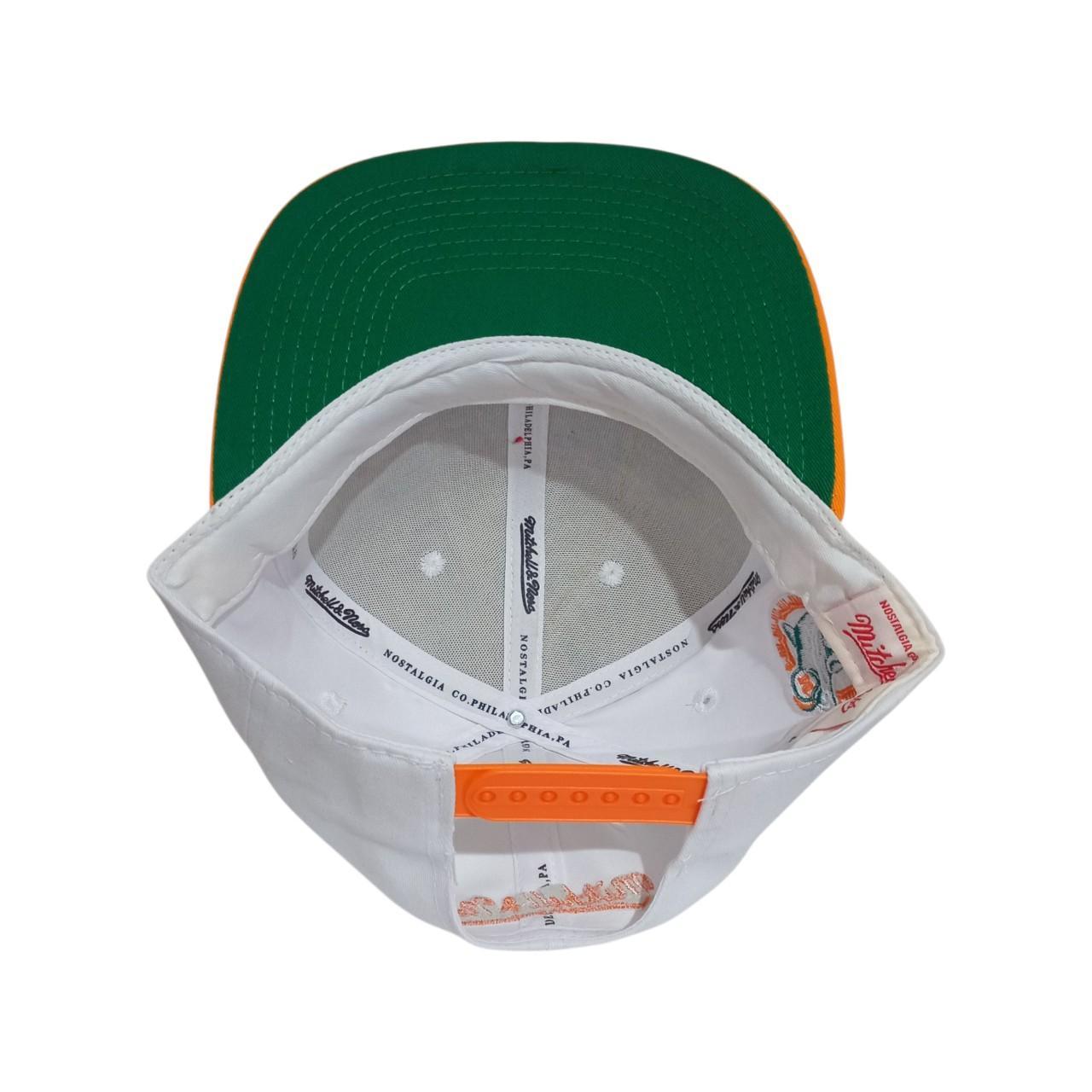 Headgear | Miami Dolphins Mitchell & Ness Snapback Cap