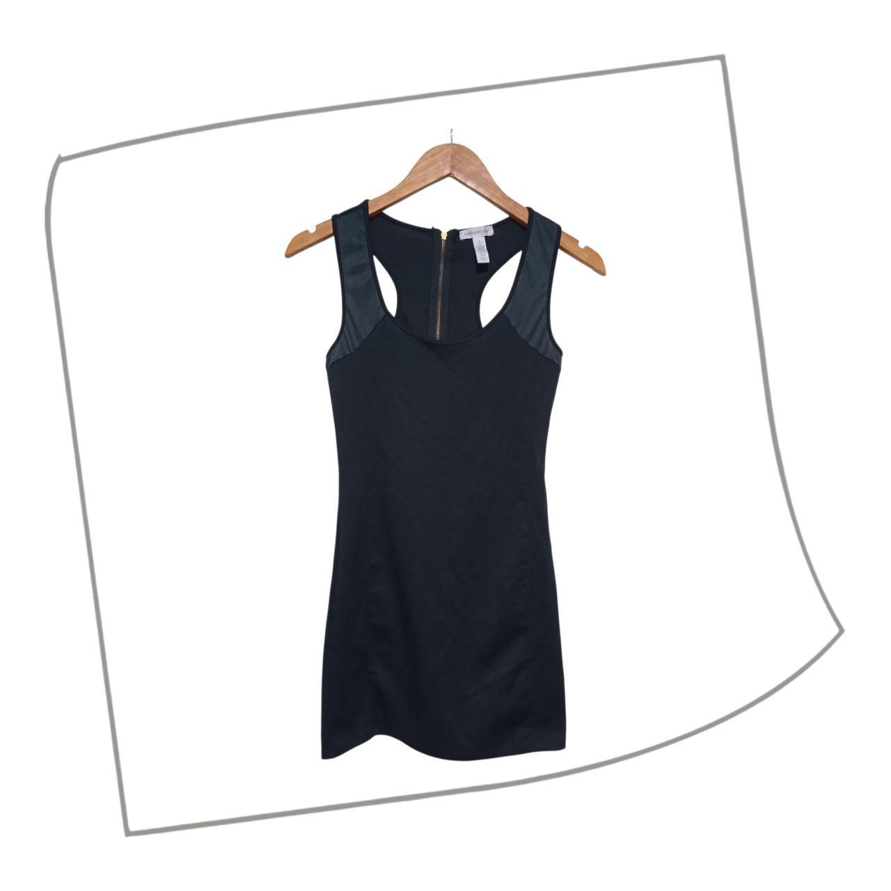 Tank Top | Women Small Black Stretchy Long Crop Top