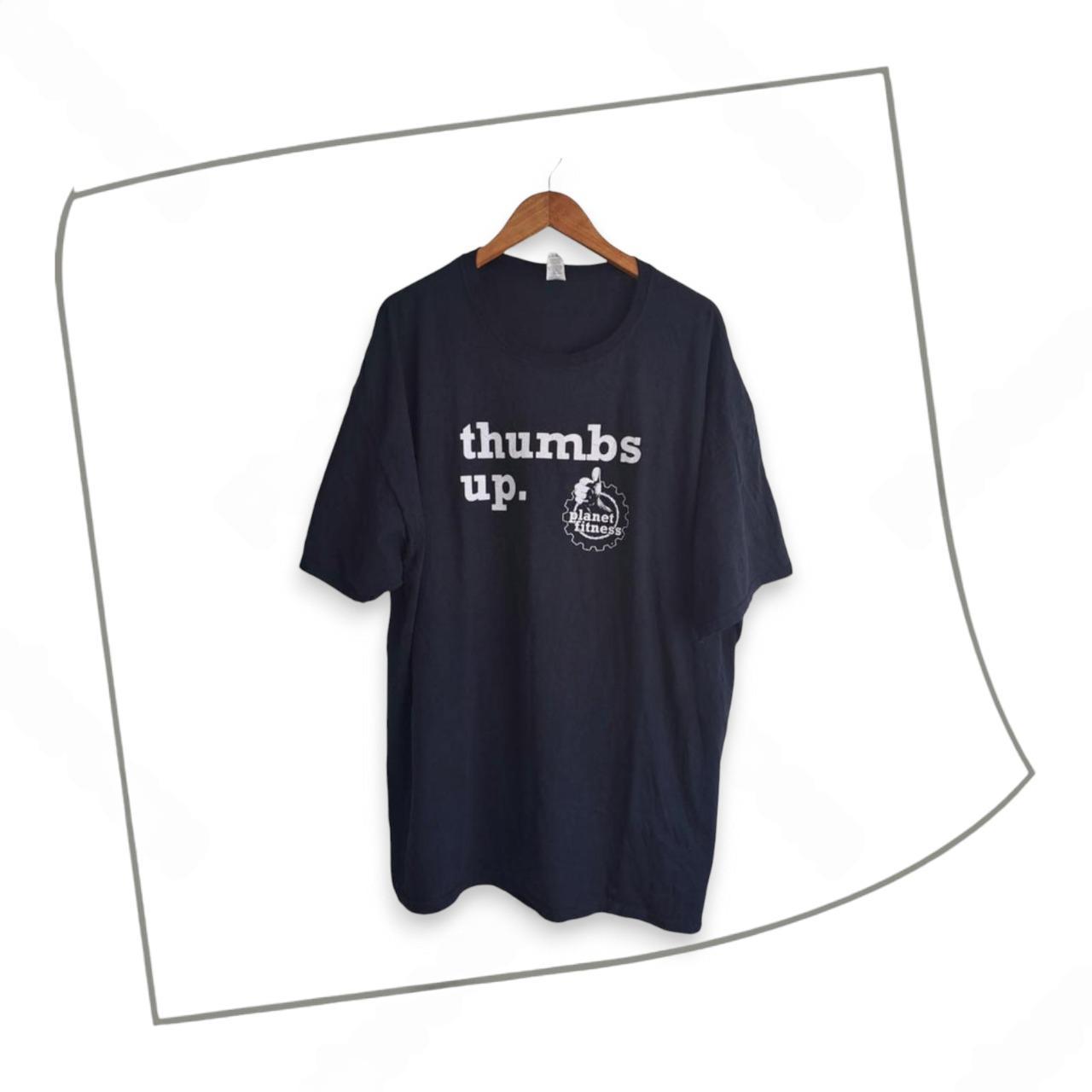 T-shirt | Unisex 3XL Black Thumbs Up Shirt