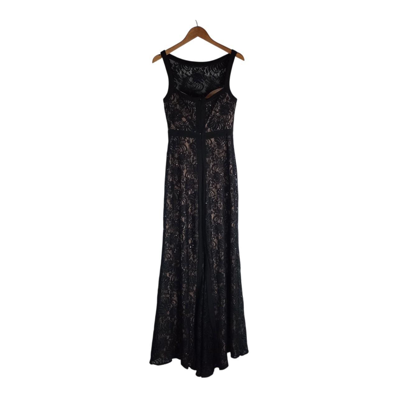 Dress | Women NW Nightway Black Nude Stretch Laced Sequined Gown
