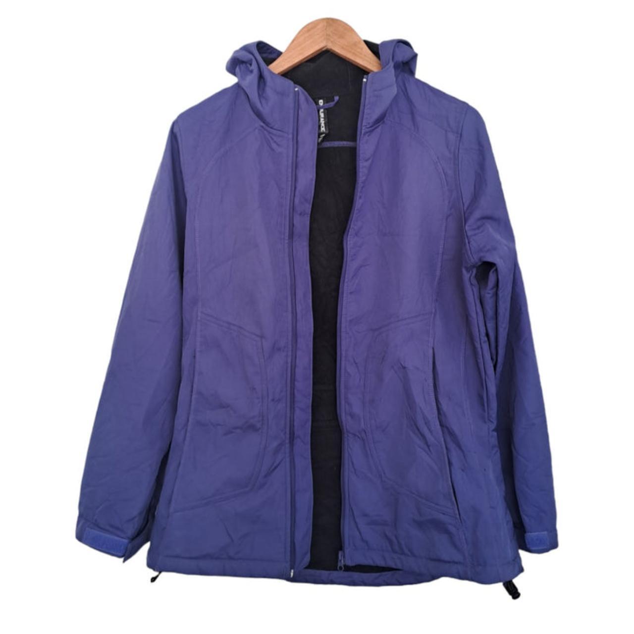 Jacket | Women Medium Purple Hooded Windbreaker