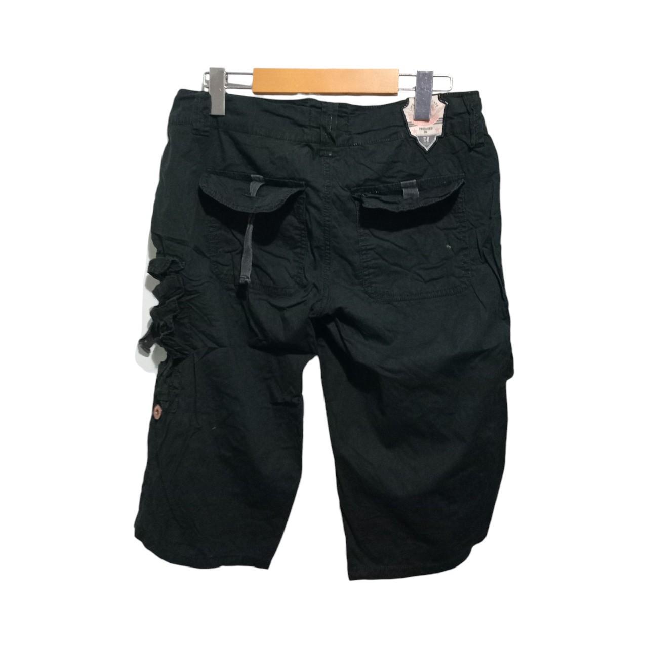Shorts | Unisex Men Small Women Medium Black Cargo Short Pants