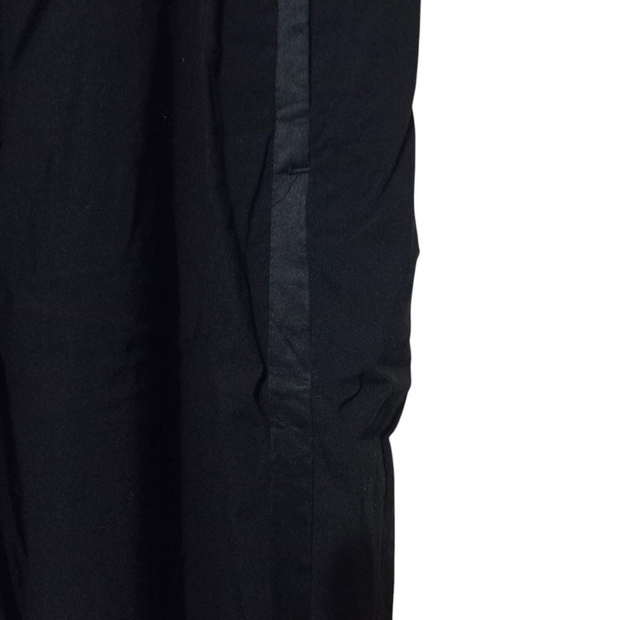Trousers | Men Medium Black Relaxed Fit With Side Stripes