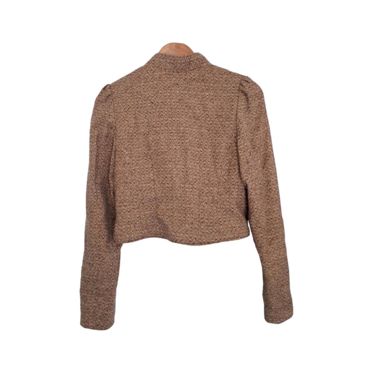 Bolero | Women XS H&M Brown Cropped Jacket