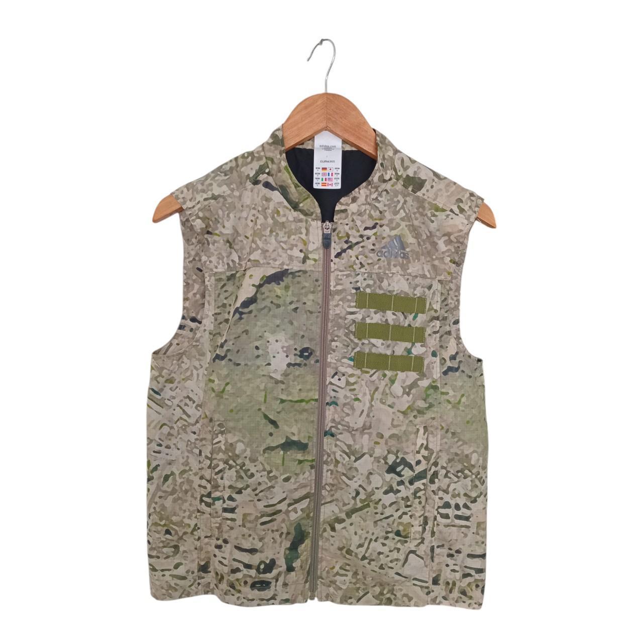 Vest | Women UK10 Adidas Camouflage Vest - Unisex Outdoor Sportswear