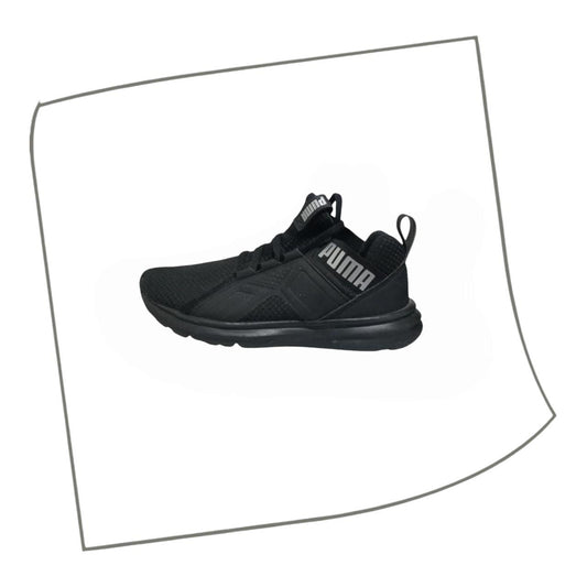 Footwear | Unisex UK4 Puma Black Trainers