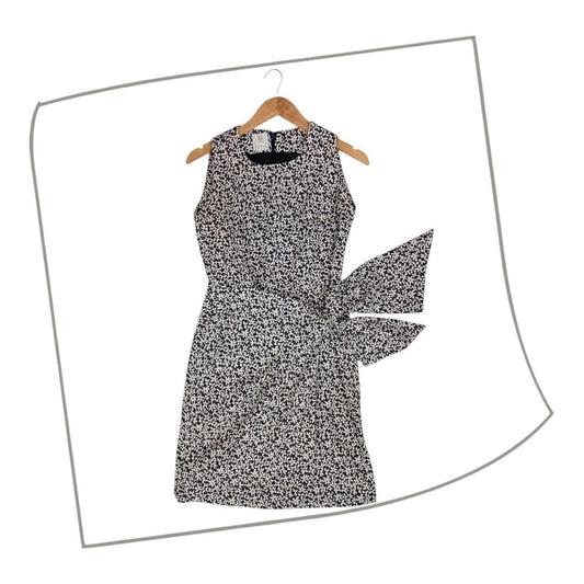 Dress | Women Small Mini with Ribbon Side Flaps