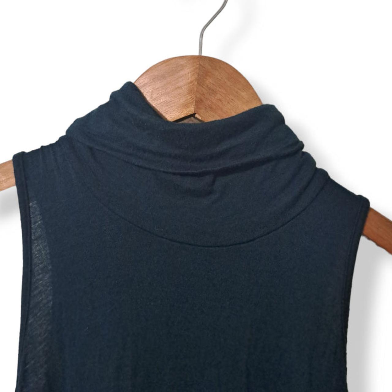 Crop Top | Women Small to Medium Green Turtleneck