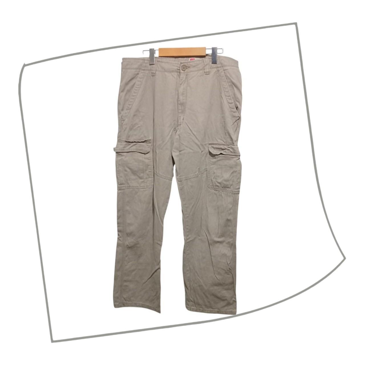 Trousers | Men Large Beige Cargo Pants