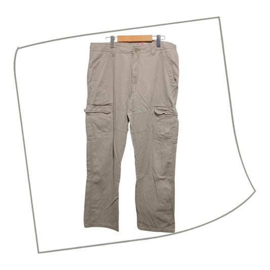 Trousers | Men Large Beige Cargo Pants