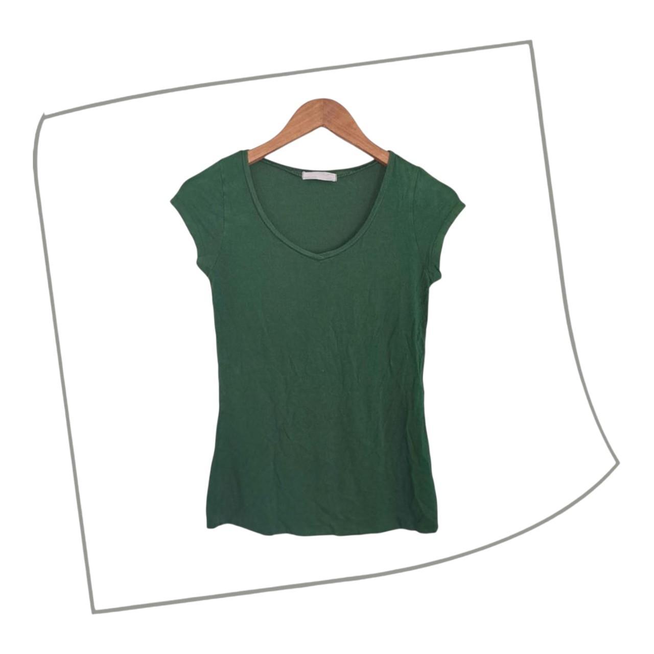 T-shirt | Women XXS Green Comfy Elastic Cotton
