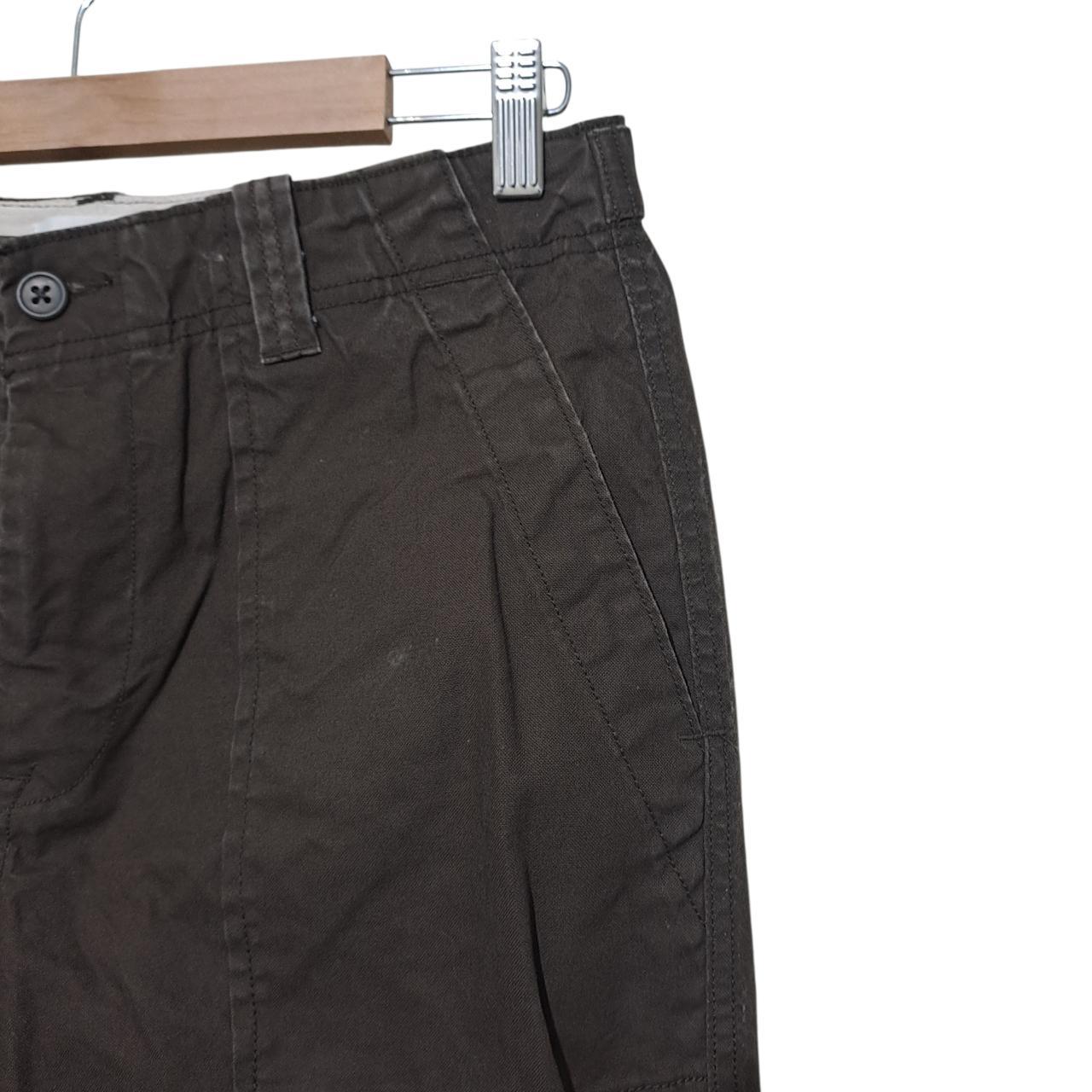 Trousers | Men Brown Cotton Pants 30W x 32L Small to Medium