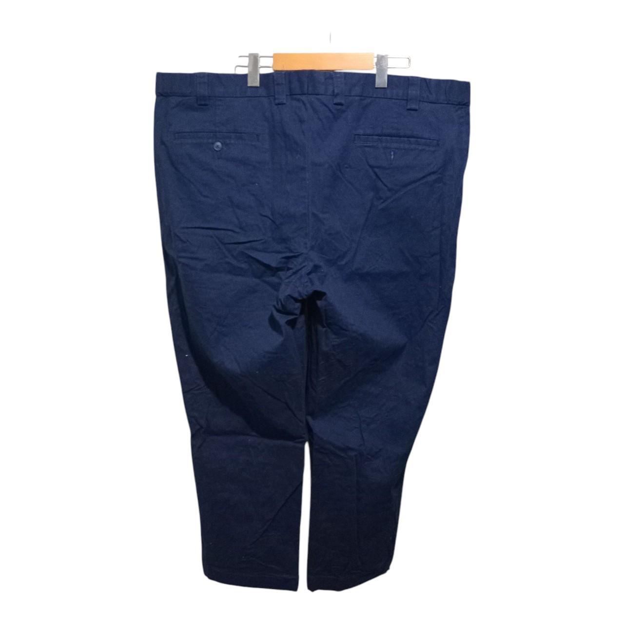 Trousers | Men's Navy Slacks / Chinos Relaxed Fit XXL
