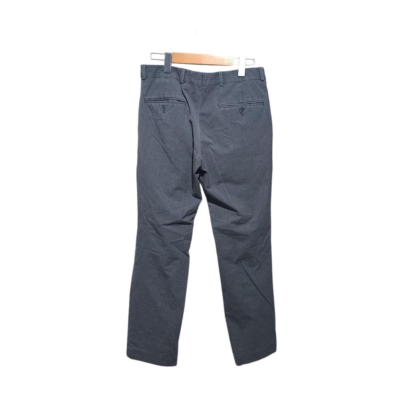 Trousers | Men's Grey Super Slim Slacks, Waist 30 in, Short Inseam