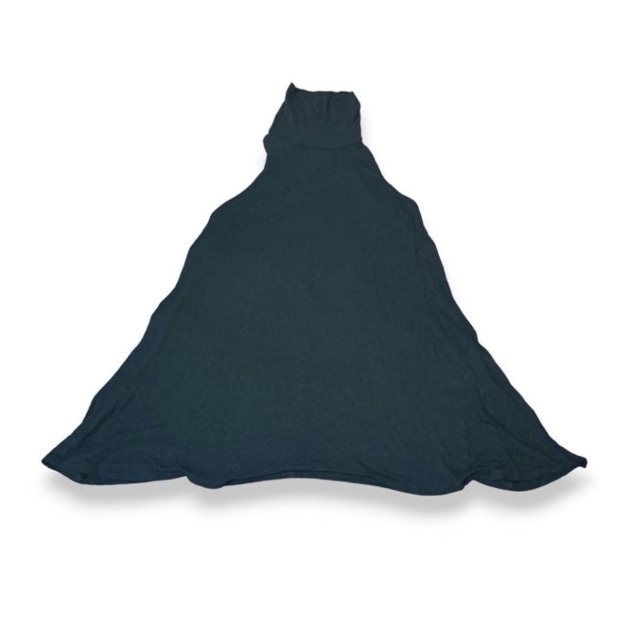 Crop Top | Women Small to Medium Green Turtleneck