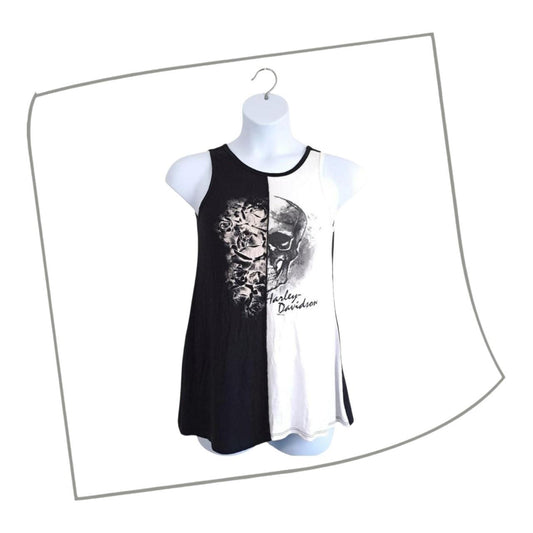 Crop Top | Women XS Harley Davidson Motor Sport Top