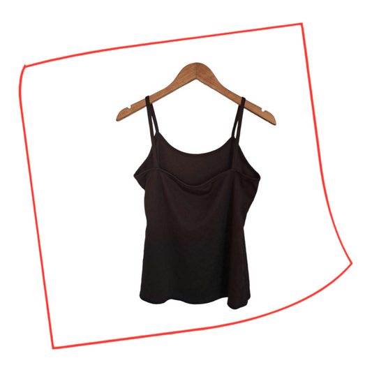 Crop Top | Women Size 10 Small Dark Brown