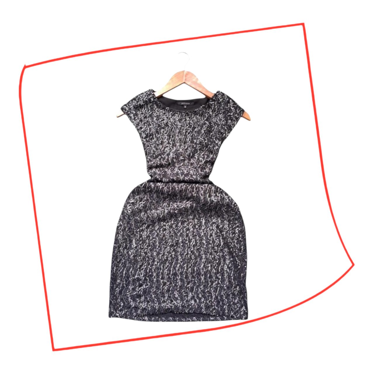 Dress | Women Portmans Midi Grey Dress XS Size 8