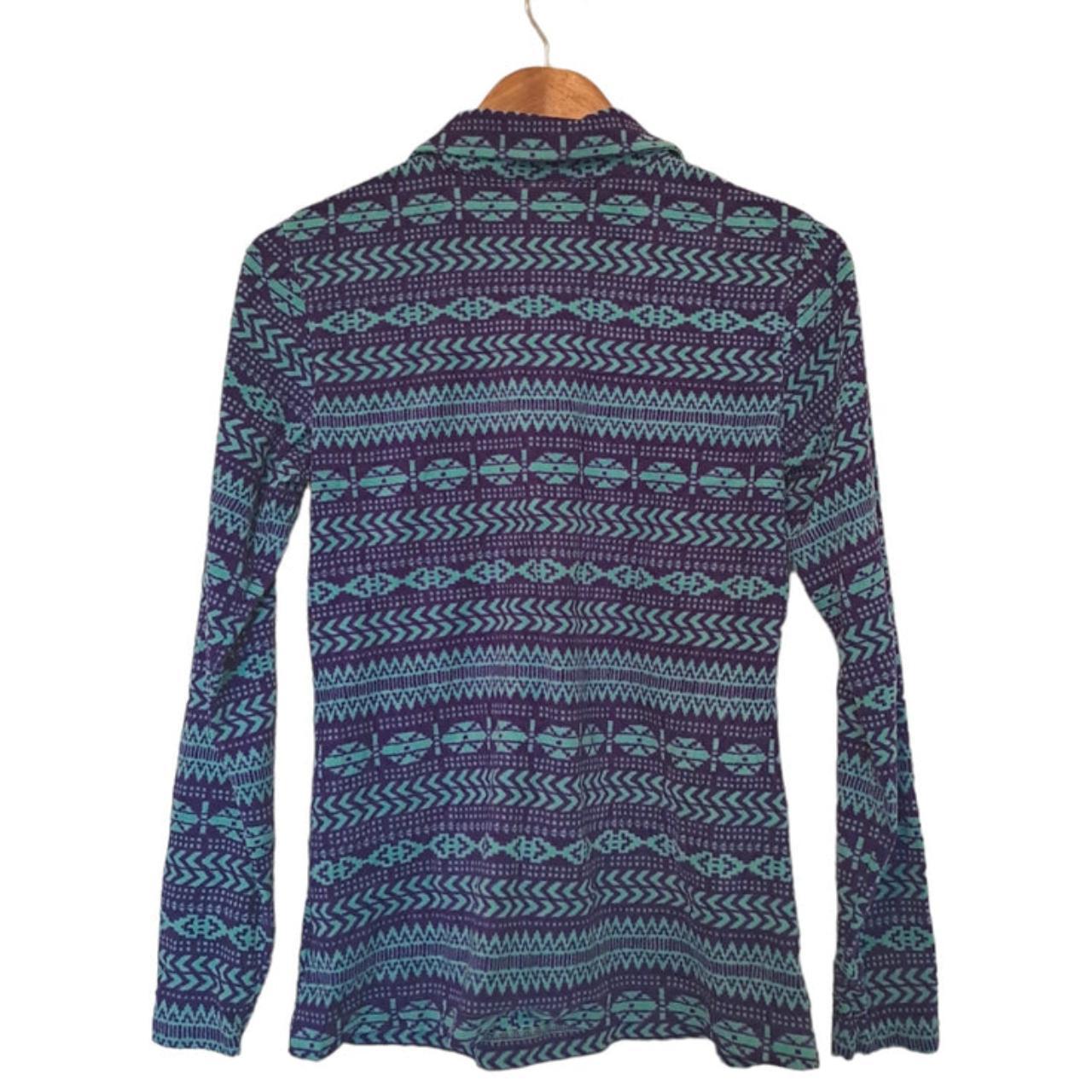 Jumper | Women Small Sportswear Women's Patterned Quarter-Zip Fleece Top