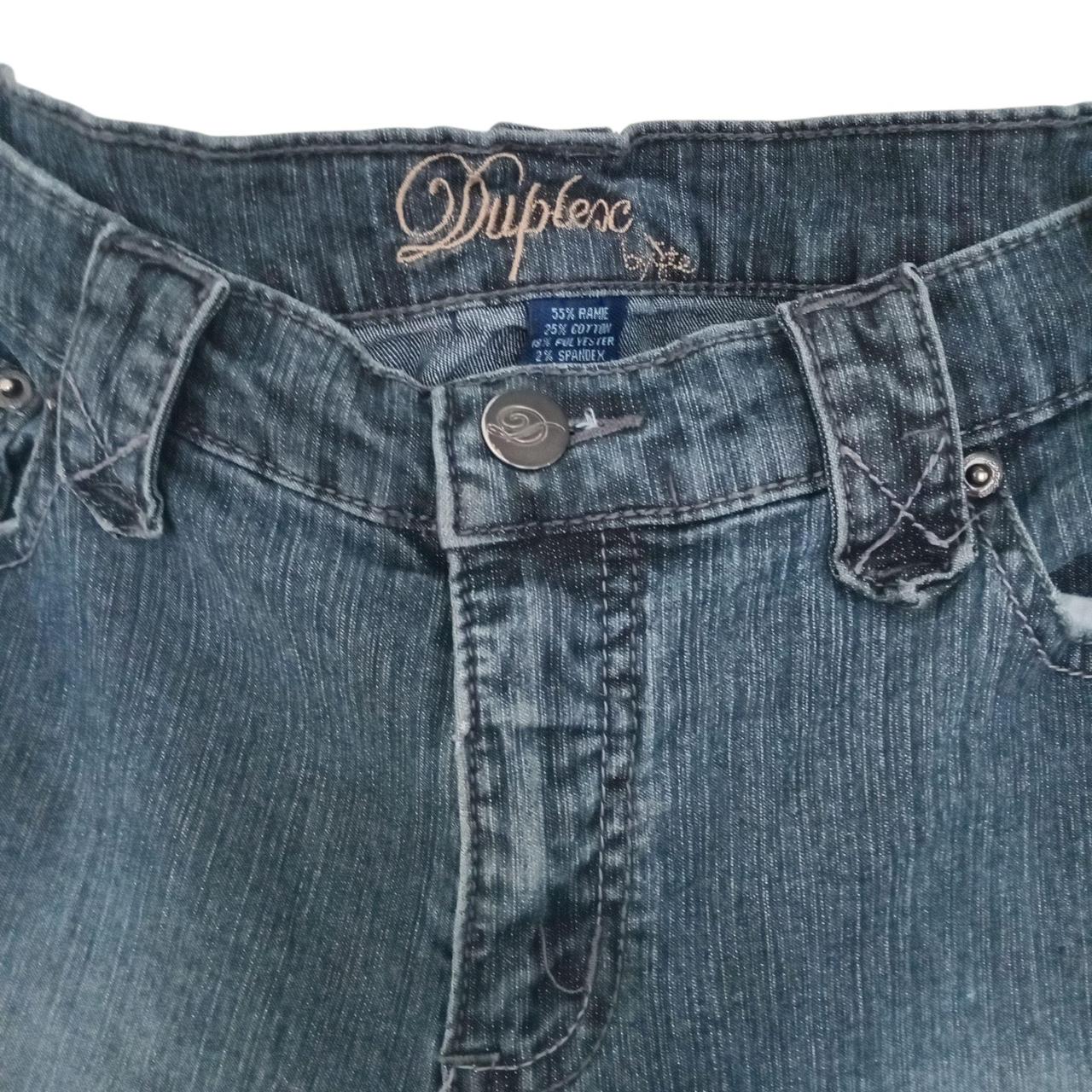 Shorts | Women Small Petite Dark Wash Denim Capri Jeans with Stretch