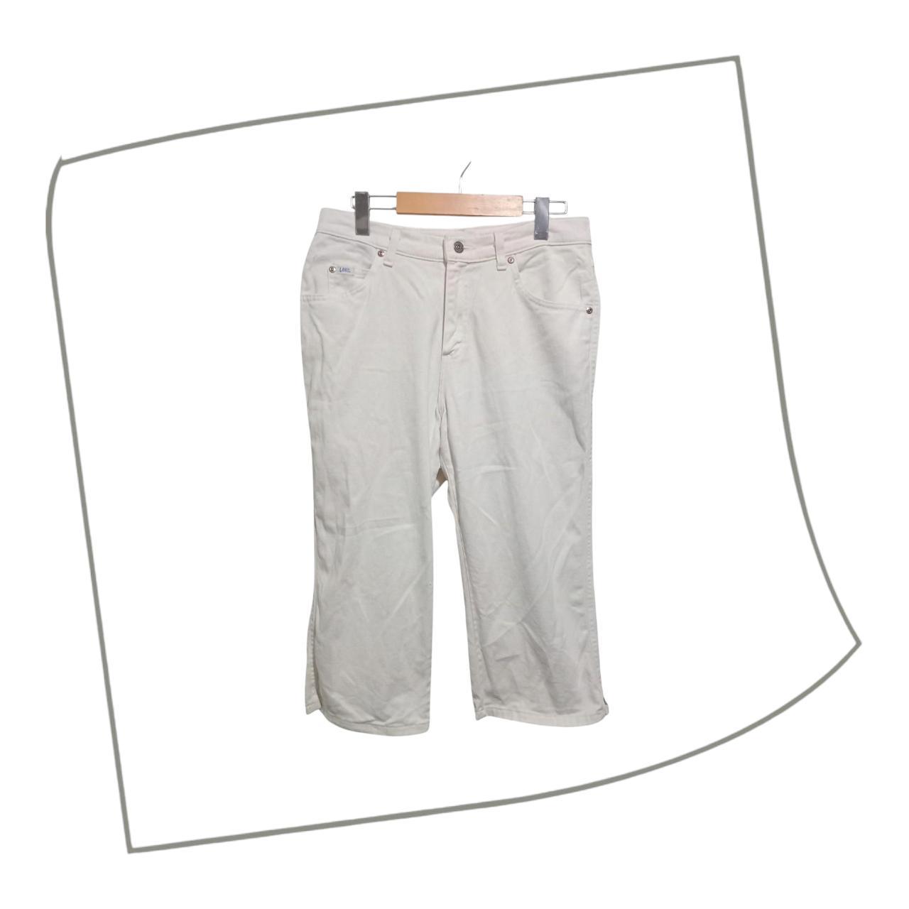 Trousers | Women UK12 Mr. Lee White Capri Pants