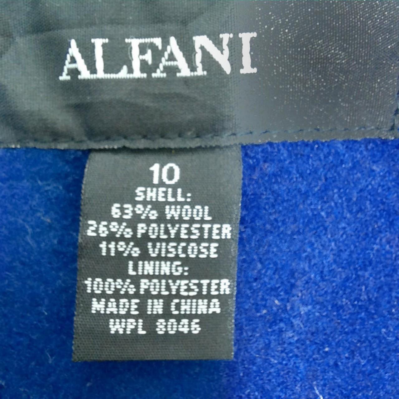 Coat | Women Blue Wool Size 12 Medium