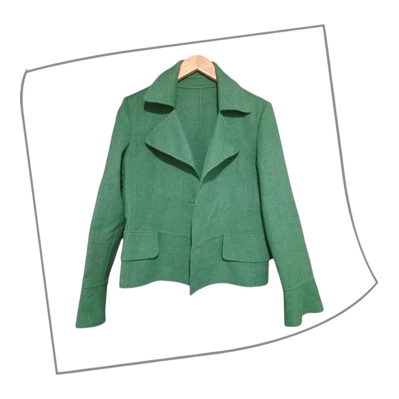 Blazer | Women Medium UK12 Green Warm Jacket
