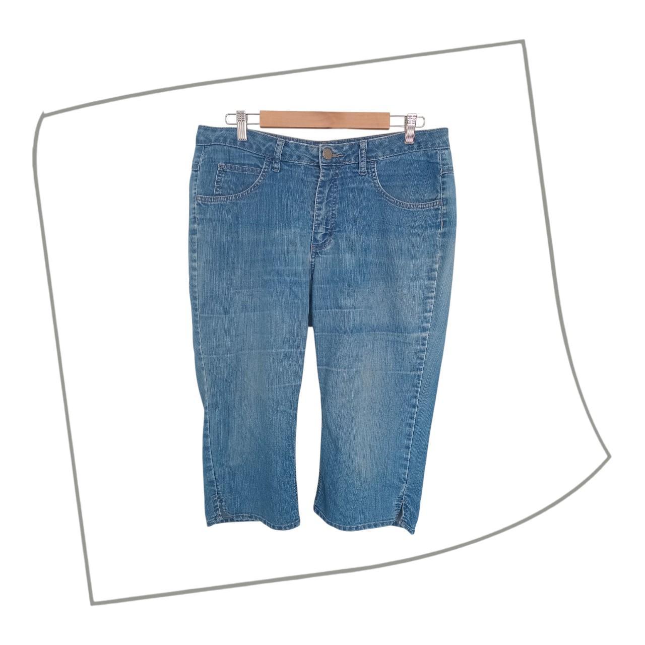 Shorts | Women Large to XL Blue Jean Capri Shorts