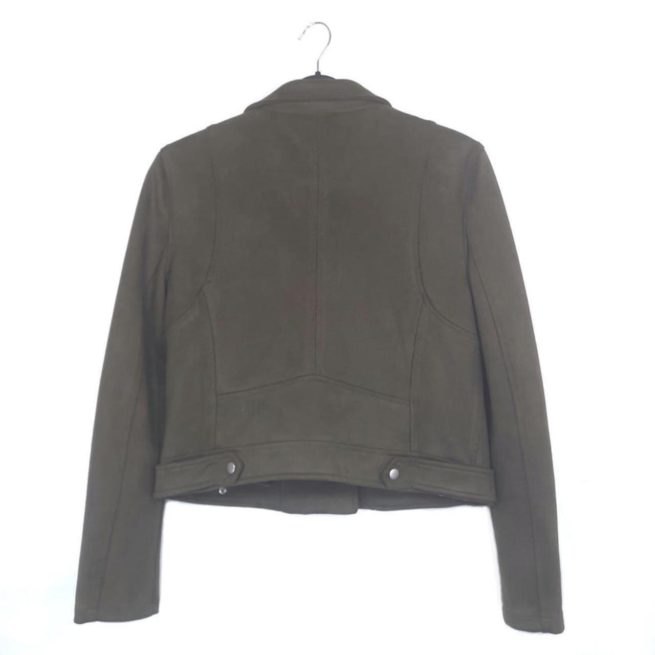 Jacket | Women Medium Green Crop Bolero Top