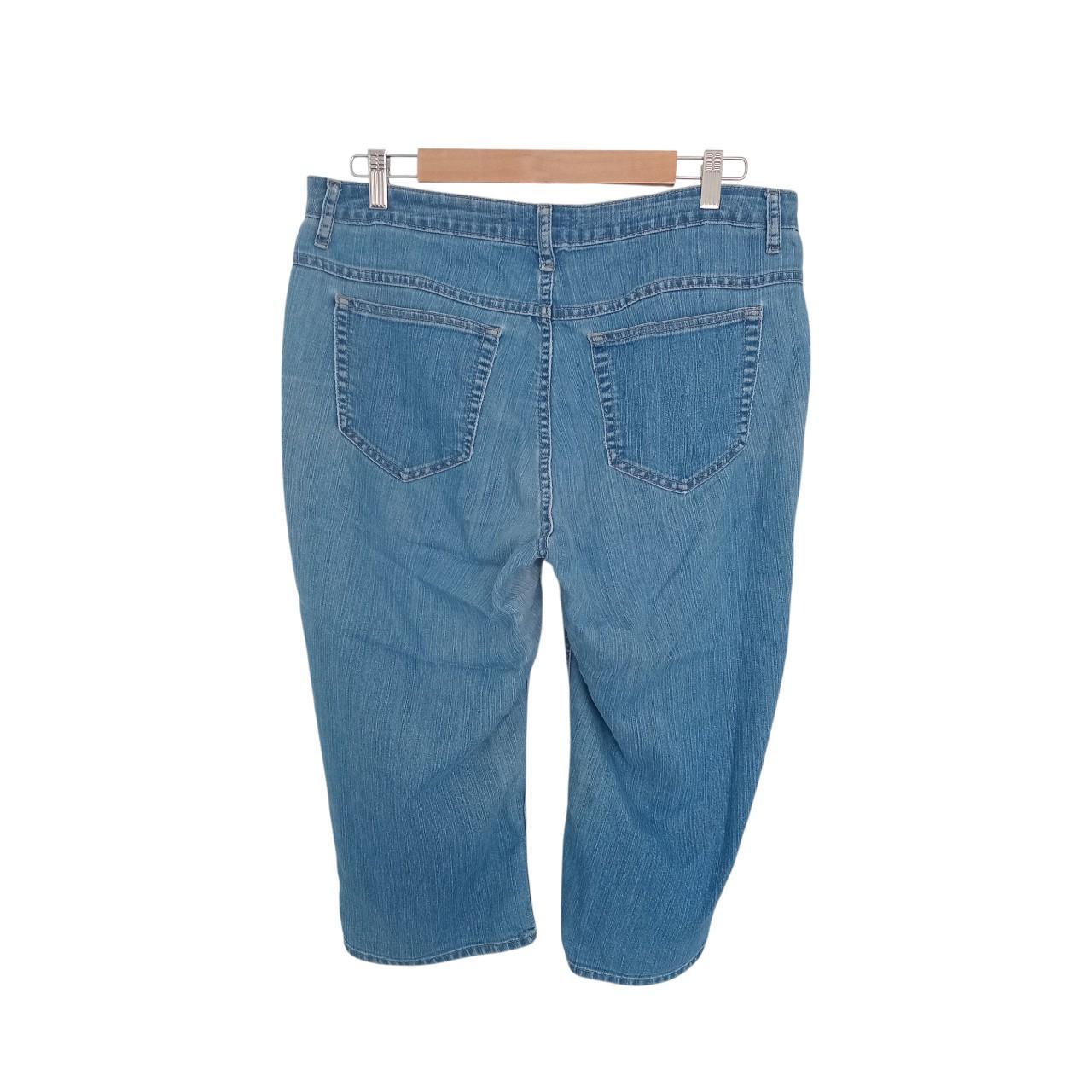 Shorts | Women Large to XL Blue Jean Capri Shorts