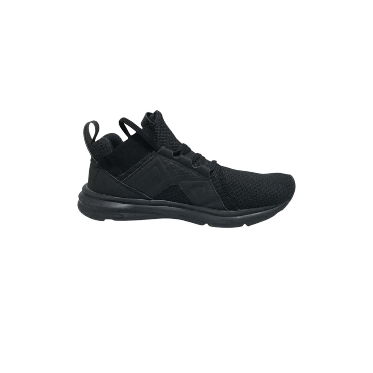 Footwear | Unisex UK4 Puma Black Trainers